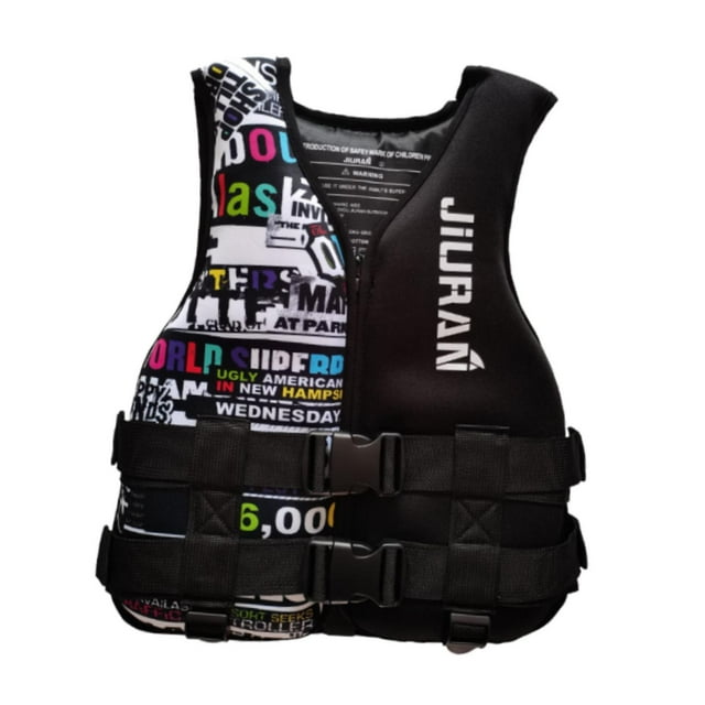koolsoo Adults Life Vest Convenient Swim Jacket for Canoeing Swimming Paddleboarding XL Black