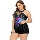 thumbnail image 5 of Falda de traje de baño de bikini con estampado de una pieza de talla grande para mujer Fridja  nalpqowj22064, 5 of 5