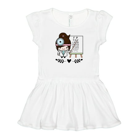

Inktastic Optometrist Gifts Girls Baby Dress