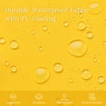 thumbnail image 4 of Phantoscope 18 x 18 inch Yellow Polyester Outdoor Throw Pillows, Waterproof Dual-Use, 2 Pack, 4 of 9