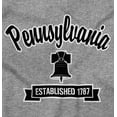 thumbnail image 2 of Pennsylvania Cute Bell Souvenir Plus Size Crewneck Graphic Tee Shirt Brisco Brands 4X, 2 of 3