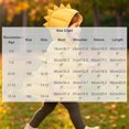 thumbnail image 3 of Chiccall Toddler Kids Cute Dinosaur Quilted Winter Coat Boys Girls Hooded Zip Padded Jacket Outerwear for Boys Girls Yellow 9-10 Years, 3 of 10