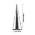 thumbnail image 2 of Set of 20 Small Size Pastry Cream Horn Moulds, Stainless Steel Conical Tube Cone Pastry Roll Horn Mold, Baking Mould Tool for Professional & Home Bakers, Durable & Easy to Clean, 2 of 3