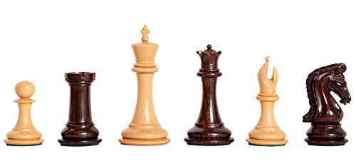 Fold up Magnetic Wooden Chess Set and Wooden Board Storage Box King 6.4cm 