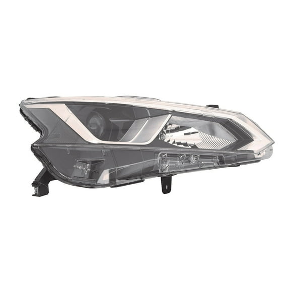 KAI New CAPA Certified Standard Replacement Passenger Side Headlight Assembly, Fits 2019-2020 Nissan Altima