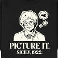 thumbnail image 3 of Golden Girls - Picture It Sicily - Men's Crew Neck Fleece Pullover, 3 of 5