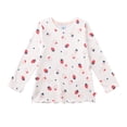 thumbnail image 3 of Sanetta Pijama largo para niña - Niños, Fresas, Pijama, Jersey sencillo Rosa/Beige 116, 3 of 3