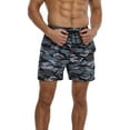 thumbnail image 3 of Genuiskids Mens High Waist Swim Trunks Quick Dry Swim Shorts No Mesh Lining Swimwear Bathing Suits with Pockets Summer Beach Shorts, 3 of 5