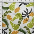 thumbnail image 4 of oneOone Silk Tabby Lime Green Fabric Tropical Sewing Material Print Fabric By The Yard 42 Inch Wide, 4 of 4