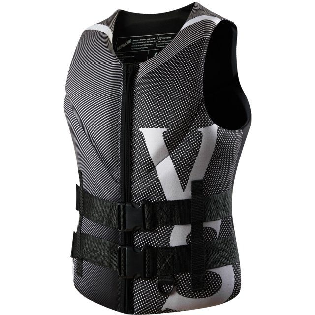 Life Jacket Adult Super Buoyancy Neoprene Life Vest Surf Raft Kayak Fishing Jet Ski Water Sport Swimming Rescue Life Jacket
