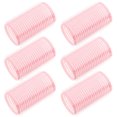 thumbnail image 1 of EeaseCA 6pcs DIY Curlers Styling Tools Hairdressing Tool Self-adhesive Hair Rollers Curlers - 3cm (Random Color), 1 of 8