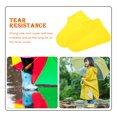 thumbnail image 4 of CUITING 2 Pairs Yellow Shoe Covers Waterproof Boot for Outdoor Travel Accesories Protector Emulsion, 4 of 6