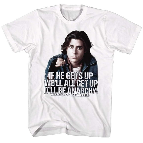 Breakfast Club Teen Comedy Movie Bender It'll Be Anarchy! Adult T-Shirt Tee