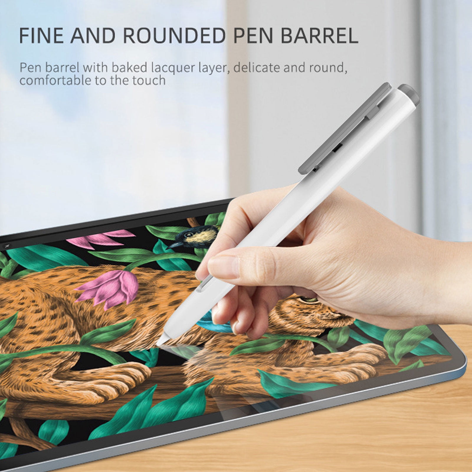 Double Clicks Styluses Case AntiFatigue Textured Handle for Pencils Creative Work And Note Taking