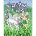 thumbnail image 2 of CafePress - Fairy Unicorn Throw Blanket - Soft Fleece Throw Blanket, 50"x60" for All Ages, 2 of 2