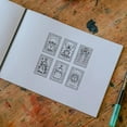 thumbnail image 4 of Tarot Cards Clear Stamps for Cards Making Magic Divination Clear Stamp Seals 5.83x8.27inch Transparent Stamps for DIY Scrapbooking Photo Album Journal Home Decoration, 4 of 8