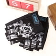 thumbnail image 3 of Guantes de medio dedo para niños, para ciclismo, equitación, correr, accesorio deportivo para exteriores, talla M (negro), 3 of 7
