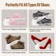 thumbnail image 3 of Shoes Slots Organizer for Closet, Shoe Rack Organizador De Zapatos for Closet Organization, Shoe Slots Organizer Shoe Storage Shoe Holder Space Saver for Entryway(1 Pack)(White), 3 of 5