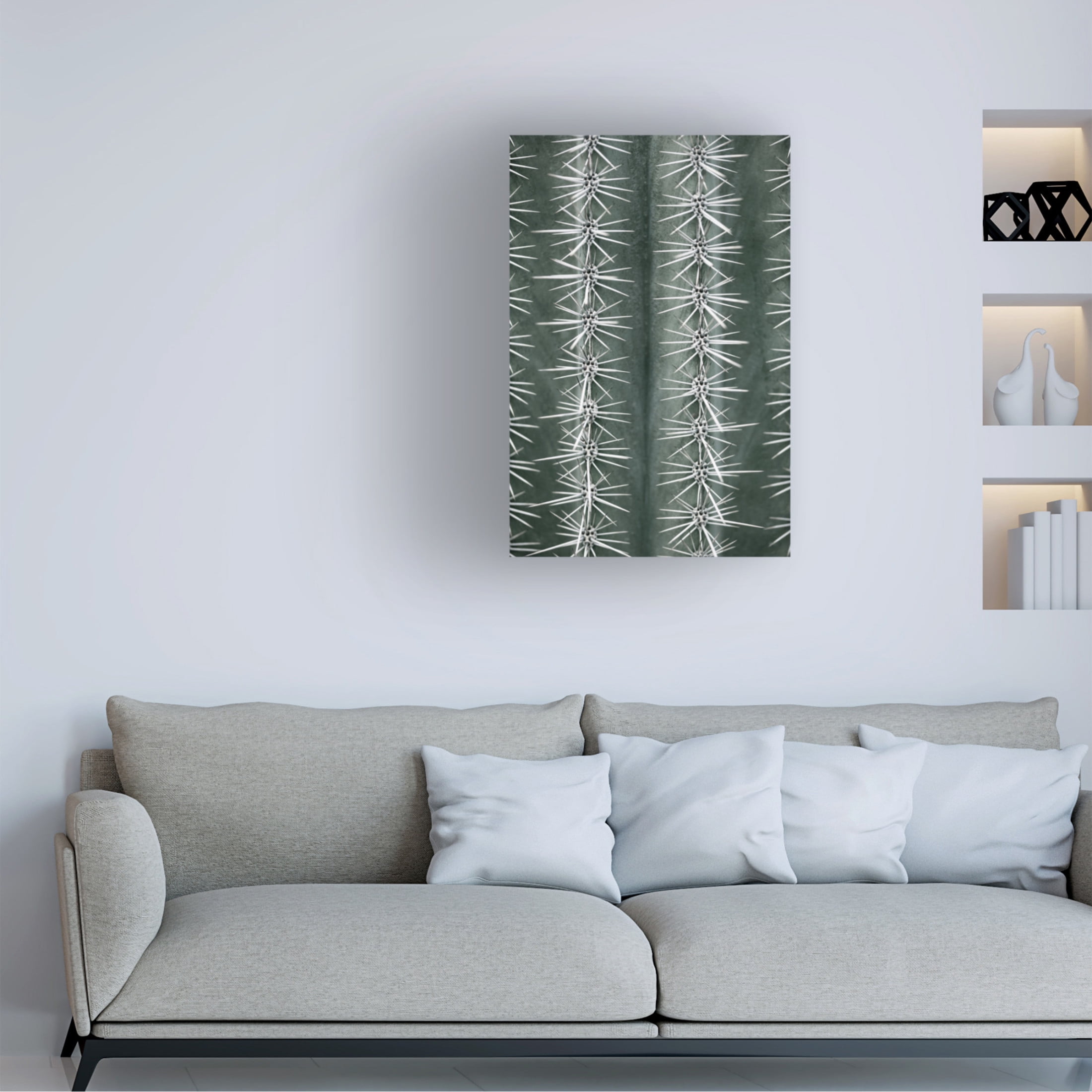 Pictufy Studio III 'Cactus Green' Canvas Art - 22 x 32 Inches
