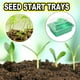 thumbnail image 4 of Caja de cultivo de siembra para invernadero macetas de semillas de Wdftyju jardín bandeja de siembra de plantas dispositivos de semillas invernadero para verduras 12 agujeros, 4 of 7