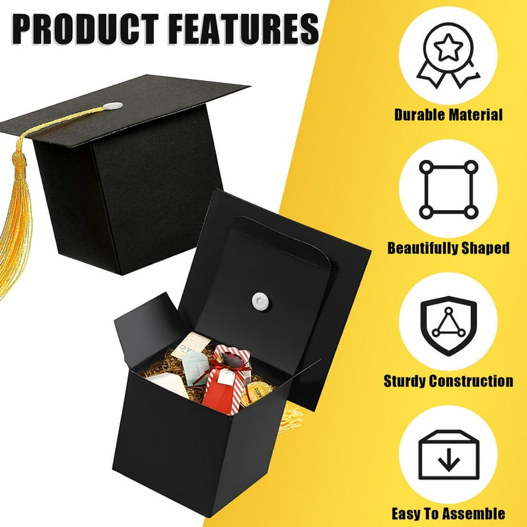 Kicpot Graduation Party Favors 2025,30 Pcs Graduation Card Box,Graduation  Cap Gift Box Cap Candy Box Graduation Gifts for Class of 2025 Graduation  Party Decor - Walmart.com