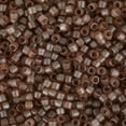 thumbnail image 2 of Miyuki Delica Seed Beads – Size 11/0 (1.6 mm), DB0772, Dyed Matte Transparent Beige, 7.2 g, Approx. 1440 Beads, 2 of 7