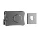 thumbnail image 1 of Invisible Retractable Clothesline, Space-saving Balcony Clothesline, Gray, 1 of 2