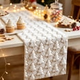 thumbnail image 6 of 72x13Inch Sequined Glitter Tablecloth,Christmas Party Iridescence Shining Table Cloth, Fabric Spark Decor For Birthday Holiday Christmas Party Decoration (White), 6 of 8