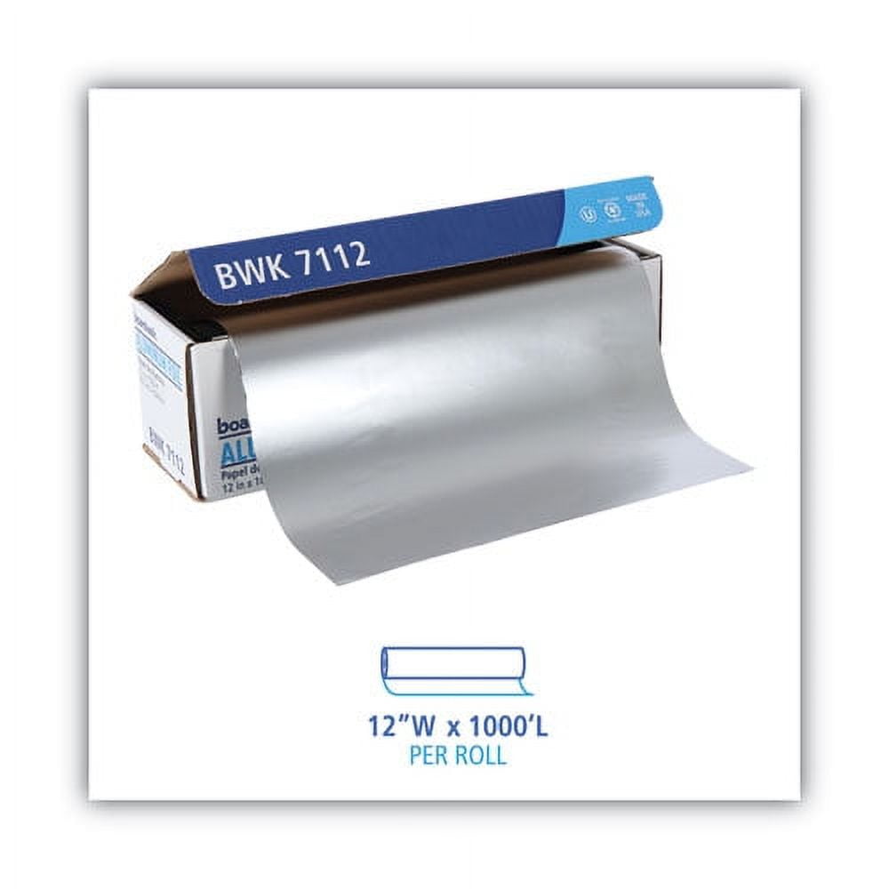 Standard Aluminum Foil Roll, 12" X 1,000 Ft | Bundle of 5 Cartons