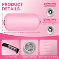 thumbnail image 3 of Rodillo de aire FBSPORT colchoneta inflable de gimnasia 120 x 76 cm rosa, 3 of 7
