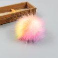 thumbnail image 4 of 16 bolas de peluche de imitación, bolas de peluche ecológicas, bolas de peluche artificiales para hacer tú mismo sombreros y ropa (16 combinaciones de bolas de 21, 8 cm de diámetro inferior,, 4 of 4