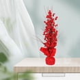 thumbnail image 4 of Tallos de s rojas artificiales de Navidad para el árbol de Navidad del S Yuyangstore Ramas de bayas, 4 of 8