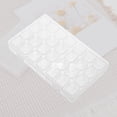 thumbnail image 4 of Unique Bargains 1 Set Nail Art Decoration Storage Box for DIY for Home for Nails Clear, 4 of 6