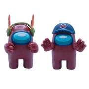 Maroon Figure with Hat
