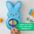 thumbnail image 2 of Decorador de huevos The Eggmazing Peeps Bunny con 6 rotuladores azules, 2 of 7
