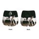 thumbnail image 3 of Balery Cute Goat Baby Pantalones cortos deportivos para mujer con forro y dos bolsillos, elásticos, para entrenamiento, gimnasio, yoga-XX-Large, 3 of 7