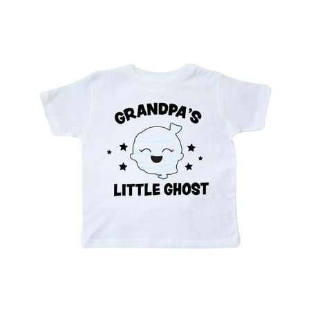 

Inktastic Cute Grandpa s Little Ghost with Stars Gift Toddler Toddler Girl T-Shirt