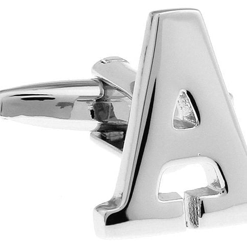 Perfect Cufflinks Classic A Silver Tone Cufflinks