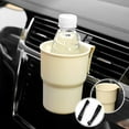 thumbnail image 7 of Car Organizer Cup Holder for Car with 3 Colors, 12x9x7cm Multifunctional Storage Bin for Phone Drinks Trash, Non-slip Clip for Air Vent Seat Back Door Side Use,Vsgery, 7 of 7