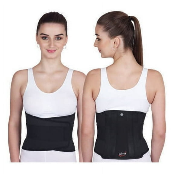 Craft's Care L.S. Corset Belt - Ultimate Lumbar Support Brace for Back Pain Relief, Small 28-32 inch