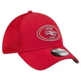 thumbnail image 3 of Men's New Era  Scarlet San Francisco 49ers Outline 39THIRTY Flex Hat, 3 of 5