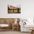 thumbnail image 3 of Stupell Industries Transitional Show Ready Horse with Saddle Canvas Art, 24 x 16, by Petals Prints Design, 3 of 8