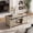 Light Rustic Oak, variant on Keywhat 48" Farmhouse Lift Top Coffee Table with Sliding Barn Door and Hidden Storage Compartment for Living Room, Office, Antique White