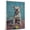 American Bulldog, variant on Weimaraner Dog Stretched Canvas Size 8x12 Tennis Canvas – Funny Weimaraner Dog Team Player Wall Art, Ideal Gift Tennis , Dog Owner