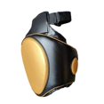 thumbnail image 4 of Lipstore Boxing Curved Thigh Pad Training Aid Kickboxing Practicing Punching Bag Kick right black, 4 of 8
