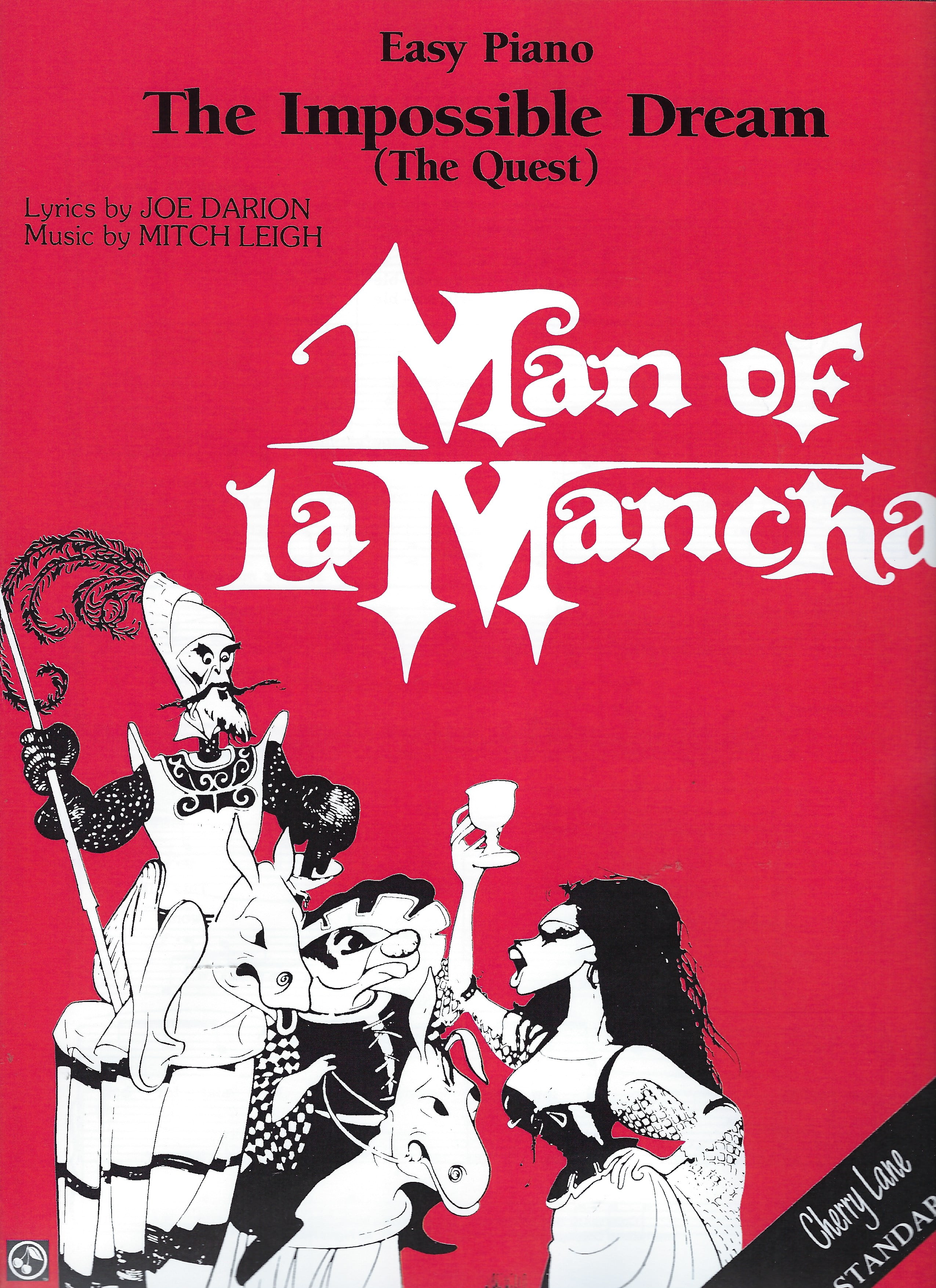 The Impossible Dream (from Man of La Mancha) Easy Piano Sheet Music