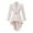 Beige, variant on Women's Gothic Tailcoat Jacket Elegant Long Sleeve Attire XS Green