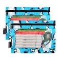 thumbnail image 2 of Cute Penguins 2 Pack Pencil Pouch for 3 Ring Binder Smooth Zipper Folders with Pockets Clear Window Pencil Case, 2 of 6
