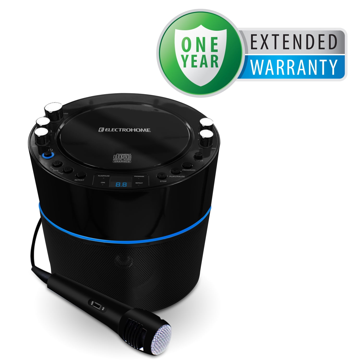 Electrohome Karaoke Machine Speaker System CD+G Player with 2