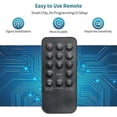 thumbnail image 3 of Remote Control for Home Cinema Soundbar SB350 SB 350 SB250 SB 250 Cinema Base Soundbase 2.2 Sound B-2025, 3 of 5